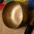 Load image into Gallery viewer, Thadobati Singing Bowl for Solar Plexus Chakra and Third Eye Chakra
