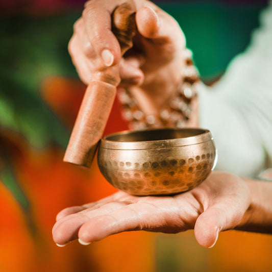 Hand hammered Singing Bowl 