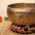 Load image into Gallery viewer, Thadobati Singing Bowl for Root and Third Eye Chakra
