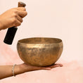 Load image into Gallery viewer, Thadobati Singing Bowl for Root and Third Eye Chakra
