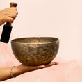 Load image into Gallery viewer, Thadobati Singing Bowl (Lower B2 & Higher F#4)
