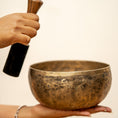 Load image into Gallery viewer, Thadobati Singing Bowl (Lower E3 & Higher A#4)
