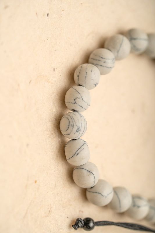 White Howlite Bracelet