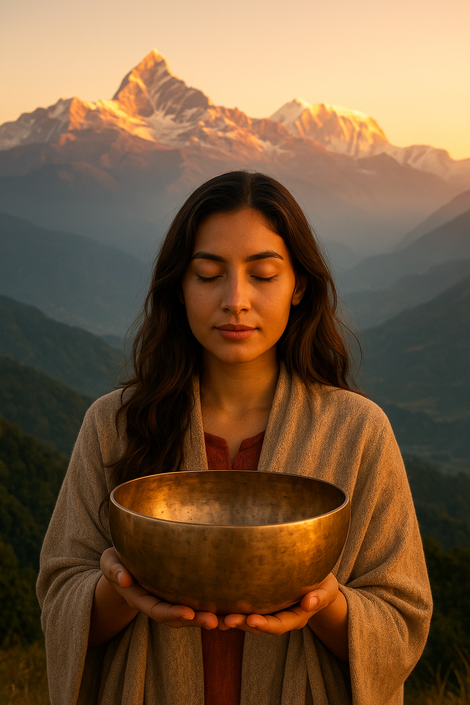 Handmade Singing Bowl from Nepal